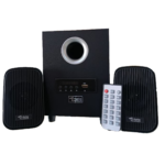 Triple Power C10 Wooden Multimedia Speaker System with High Bass and Clear Sound Output
