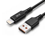 WIX 2M 2.4A Premium Fast Charging and High-Speed Data Cable with Stainless Steel Connector - Image 2
