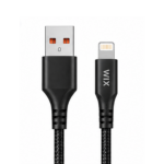 WIX 2M 2.4A Premium Fast Charging and High-Speed Data Cable with Stainless Steel Connector - Image 3