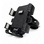 ZNKAI ZK-07 360° Rotating Bicycle & Motorcycle Phone Holder with Shock Absorption and Quick Installation
