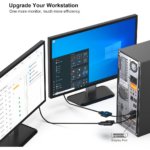 DisplayPort to VGA Adapter Converter Cable – Male to Female Portable Video Adapter for PC, Laptop, Monitor, HDTV & Projector - Image 2
