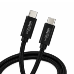 USB-C to USB-C Video Cable, 4K UHD Display, Audio Transmission, 100W PD Fast Charging & 10Gbps High-Speed Data Transfer