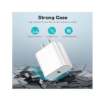 Apple 60W USB-C Power Adapter – Fast Charging Wall Charger, White - Image 3