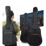Hard Shell Acoustic Guitar Case with Durable Oxford Full-Coverage Protection - Image 2