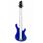 Professional 5-String Electric Bass Guitar with Premium Gloss Blue Finish for Stage & Studio Performance