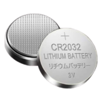 CR2032 3V Long-Lasting Lithium Coin Cell Battery for Watches, Car Remotes, Calculators and Electronic Devices