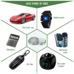 CR2032 3V Long-Lasting Lithium Coin Cell Battery for Watches, Car Remotes, Calculators and Electronic Devices - Image 5