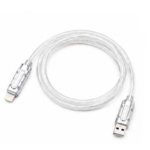 4-in-1 RGB Fast Charging Cable – USB to Type-C, Type-C to Type-C & Type-C to Lightning - Image 2