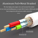 USB-A to USB-B Cable 5M High-Speed Printer Cable for Printers, Scanners and Data Transfer Devices - Image 3