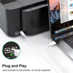USB-A to USB-B Cable 5M High-Speed Printer Cable for Printers, Scanners and Data Transfer Devices - Image 2