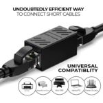 RJ45 Inline Ethernet Coupler – Shielded Cat6/Cat7 Network Extender - Image 2