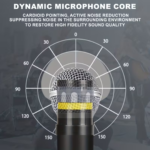 SHURE GLX-D4 Professional Wireless Cardioid Vocal Microphone System with Clear Sound, Stable Connection and High-Quality Performance - Image 5