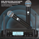 SHURE GLX-D4 Professional Wireless Cardioid Vocal Microphone System with Clear Sound, Stable Connection and High-Quality Performance - Image 4