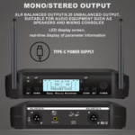 SHURE GLX-D4 Professional Wireless Cardioid Vocal Microphone System with Clear Sound, Stable Connection and High-Quality Performance - Image 3