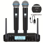 SHURE GLX-D4 Professional Wireless Cardioid Vocal Microphone System with Clear Sound, Stable Connection and High-Quality Performance - Image 2