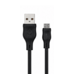 Android USB Charging Cable Black – Fast Charging & Data Sync Cable