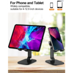 X-2 Adjustable Multi-Angle Foldable Desktop Mobile Phone Stand - Image 3