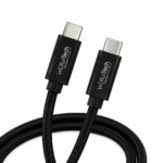 USB-C to USB-C Video Cable, 4K UHD Display, Audio Transmission, 100W PD Fast Charging & 10Gbps High-Speed Data Transfer