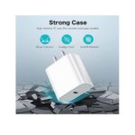 Apple 60W USB-C Power Adapter – Fast Charging Wall Charger, White - Image 3