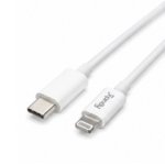 FSUDZ USB Type-C to Lightning Fast Charging & High-Speed Data Sync Cable for Apple Devices – 1 Meter - Image 3