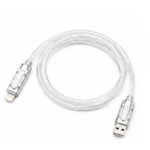 4-in-1 RGB Fast Charging Cable – USB to Type-C, Type-C to Type-C & Type-C to Lightning - Image 2