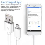 High-Speed USB to Micro USB Charging and Data Cable for Android Devices - Image 2