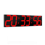 38.1-Inch Double-Sided Digital Wall Clock with 100-Hour Timer for Large Spaces