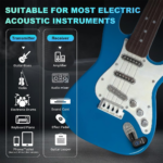 A14 2.4GHz Wireless Guitar System with 100ft Range – Rotatable Plug & Play Transmitter Receiver for Guitar, Bass, Violin & Keyboard - Image 5
