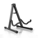 Portable Foldable A-Frame Guitar Stand with Non-Slip Rubber Pads & Soft Sponge Protection – Universal Floor Stand for Acoustic, Electric & Bass Guitars