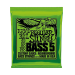 Ernie Ball Regular Slinky 5-String Nickel Wound Bass Guitar Strings – 45-130 Gauge for Powerful Tone & Reliable Performance - Image 2