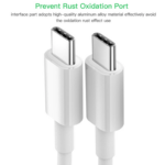 USB-C to USB-C 20W Power Delivery Fast Charging Cable for Smartphones & Tablets - Image 5