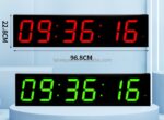 38.1-Inch Double-Sided Digital Wall Clock with 100-Hour Timer for Large Spaces - Image 5