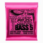 Ernie Ball Super Slinky 5-String Nickel Wound Bass Guitar Strings – 40–125 Gauge for Bright Tone & Smooth Playability - Image 4