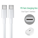 USB-C to USB-C 20W Power Delivery Fast Charging Cable for Smartphones & Tablets - Image 3