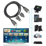 3-in-1 HDMI Cable 1.5M High-Speed HDMI, Mini HDMI and Micro HDMI Adapter - Image 4