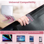 P1 Portable Adjustable Laptop Stand Riser with 6-Level Height Adjustment - Image 4